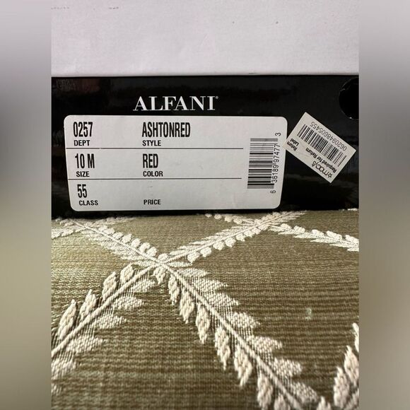 Alfani Shoes Ashton Red Sparkle Heels Size 10M 3 1/2” Heel Straps - Picture 8 of 16